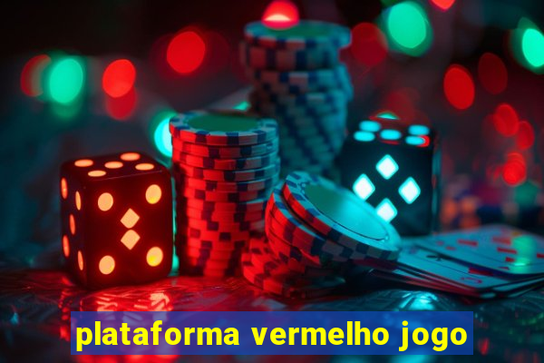 plataforma vermelho jogo